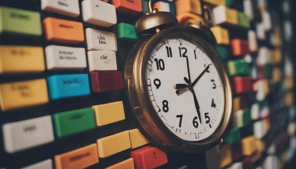 analyzing daily schedule efficiency